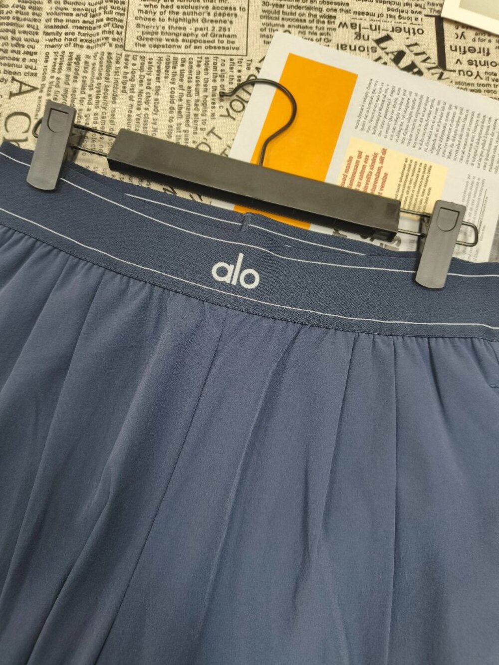 Alo Yoga Navy Blue Wide Leg Pants π Y2K Athleisure Leisure Office (Regular)π - Picture 7 of 8